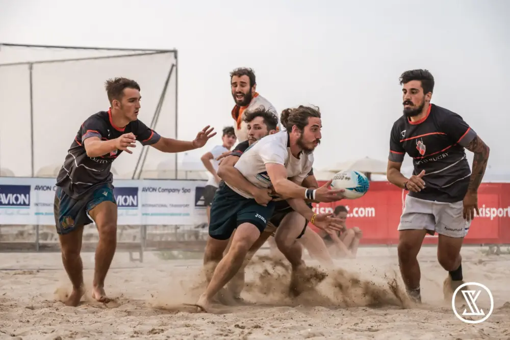 Avion sponsor rugby plażowego - 1