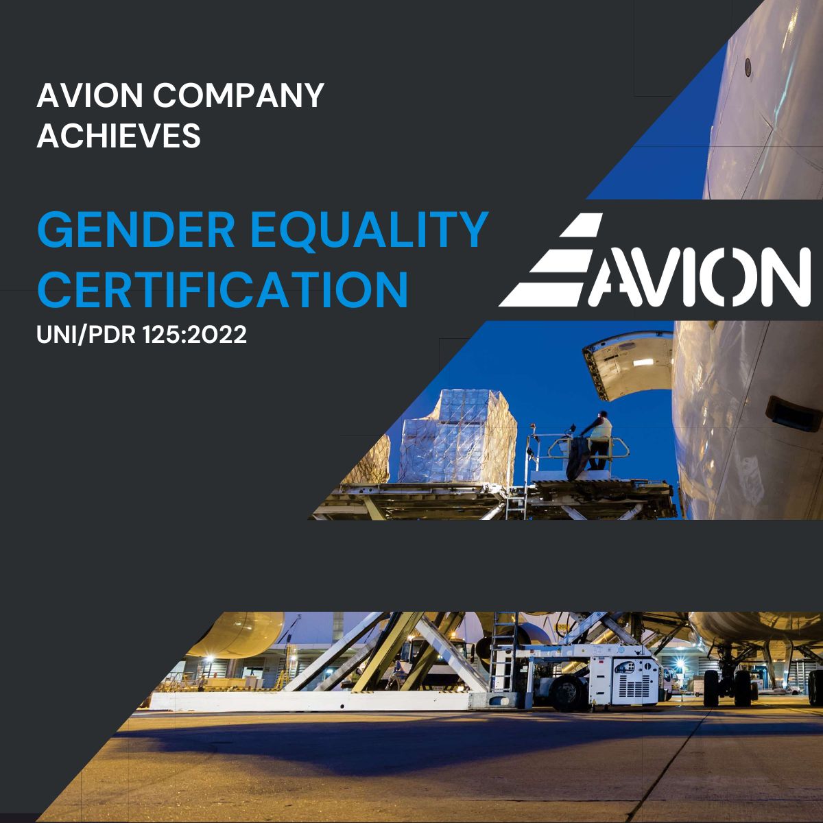 AVION GENDER EQUALITY CERTIFICATION 1